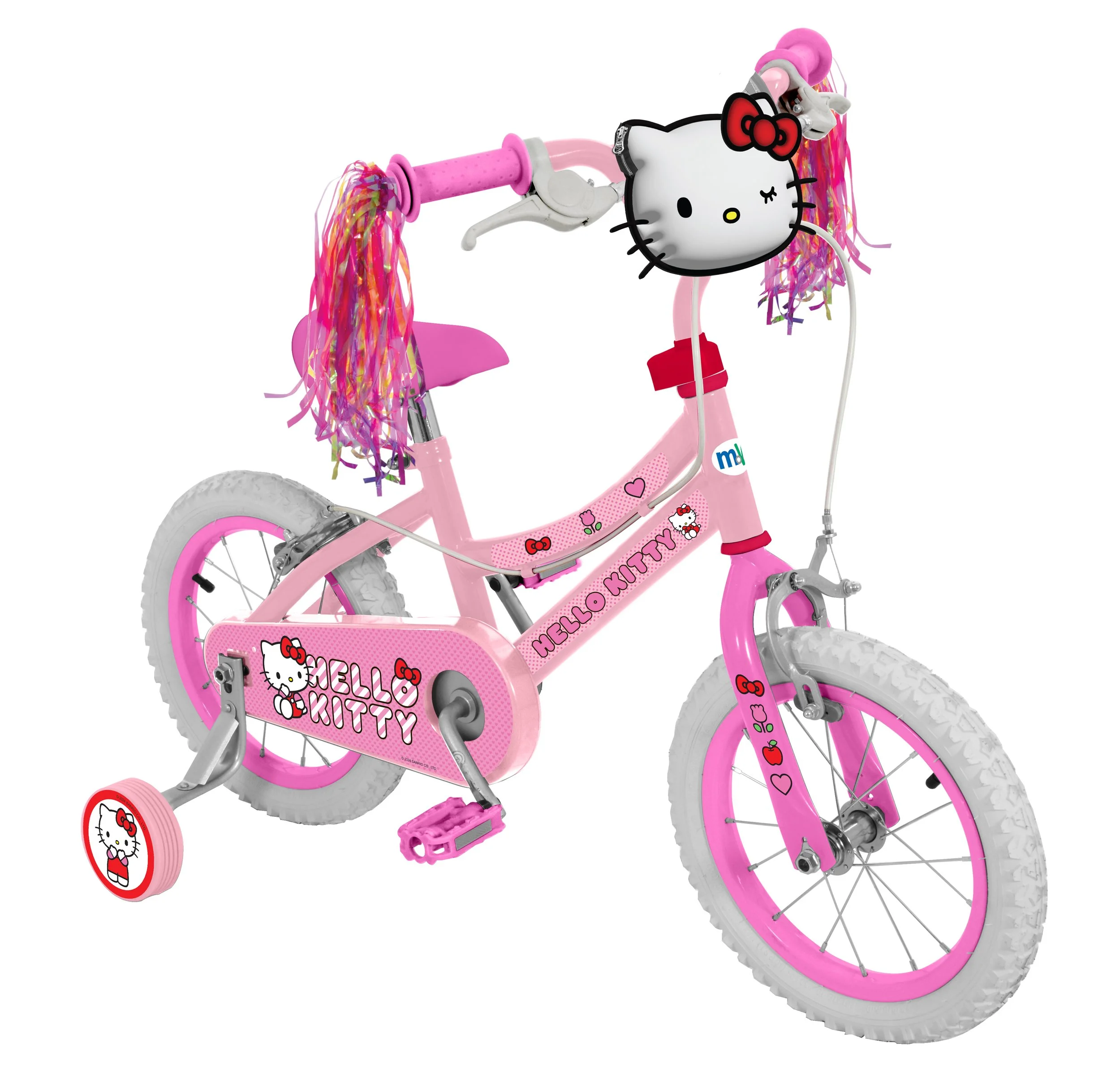 HELLO KITTY BICYCLE STRAP 12こ Dino Hello Kitty Kids Bike 12